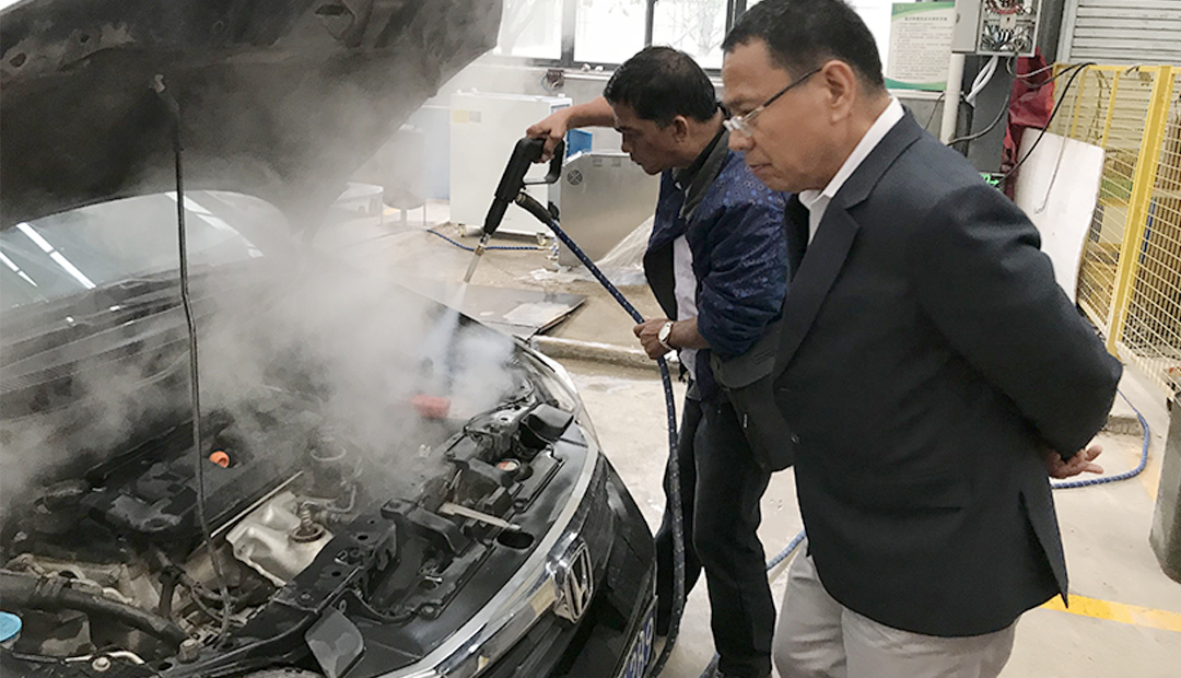 無需排隊洗車店，擁有洗車消毒蒸汽發(fā)生器自己在家就能進(jìn)行洗車方便快捷